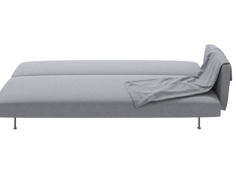  B&B 意式贵妃椅3d模型 