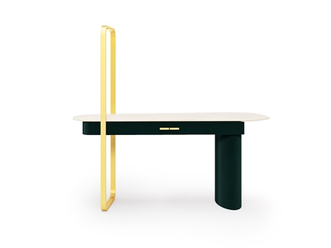  baxter 意式书桌3d模型 