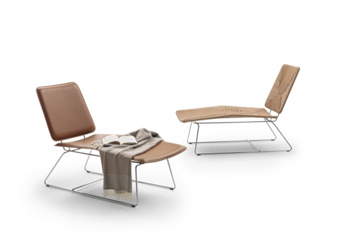  flexform 意式躺椅3d模型 