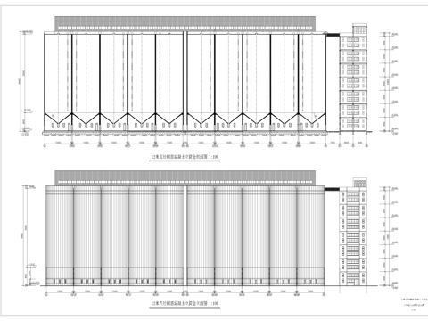  粮食筒仓方案设计图cad施工图 