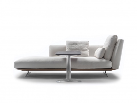  flexform 意式床尾凳3d模型 