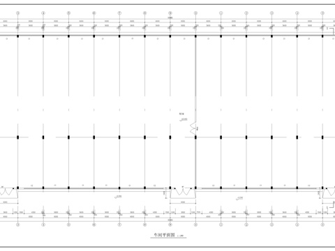 厂房建筑设计图cad施工图