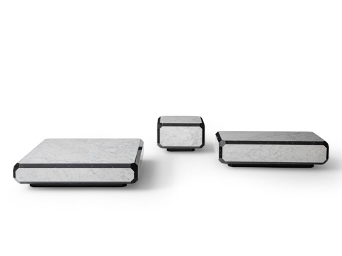  FENDI 意式组合茶几3d模型 