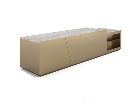  FENDI 意式电视柜3d模型 