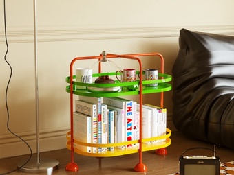 边几 角几 置物架 多巴胺3d模型