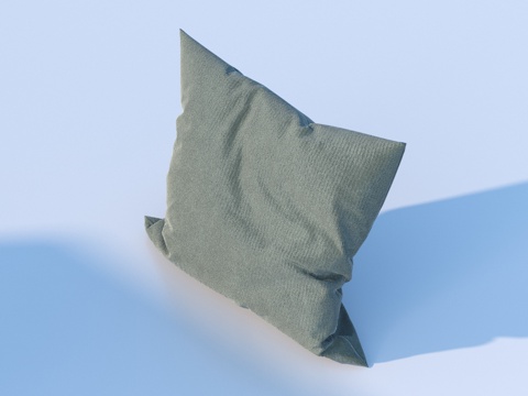  枕头 抱枕 靠枕3d模型 