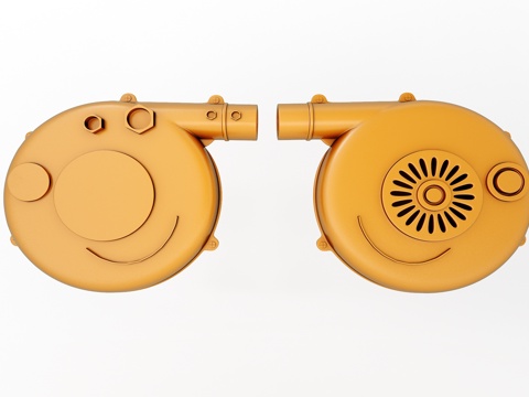  现代风格小猪佩奇装饰品3d模型 