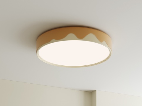 现代儿童吸顶灯su模型