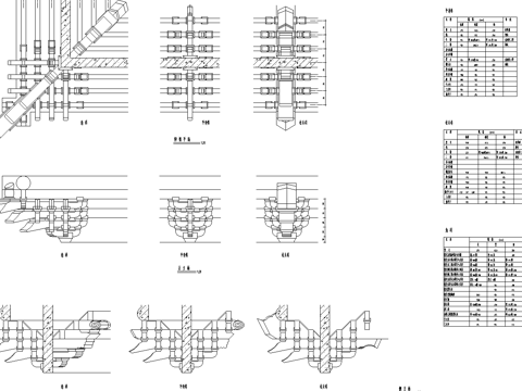 清式斗拱做法详图cad施工图