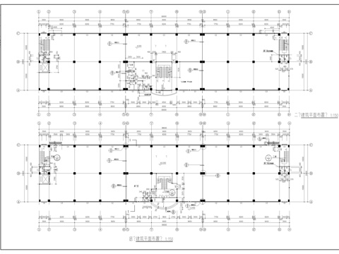  某厂房施工图cad施工图 
