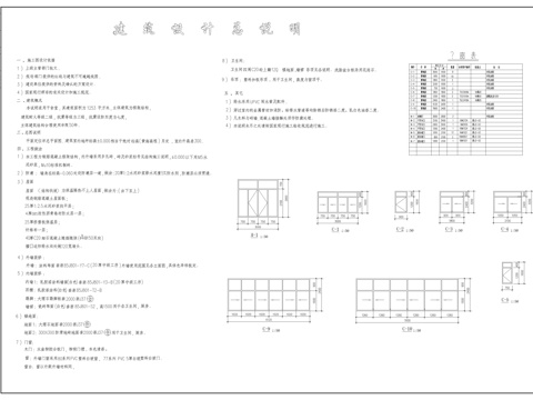 厂区食堂建筑施工图cad施工图