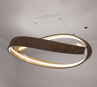 北欧吊灯 创意吊灯 异形吊灯su模型