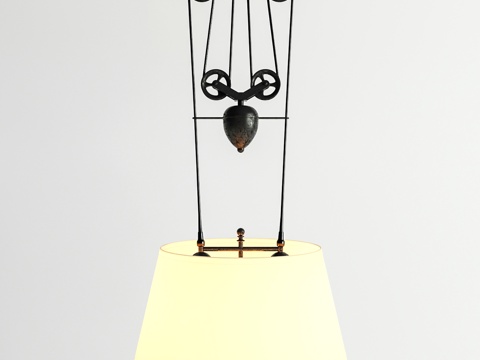 工业风吊灯 金属吊灯  创意吊灯  户外吊灯su模型