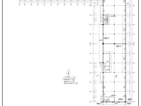 厂房两车间建筑图cad施工图cad施工图