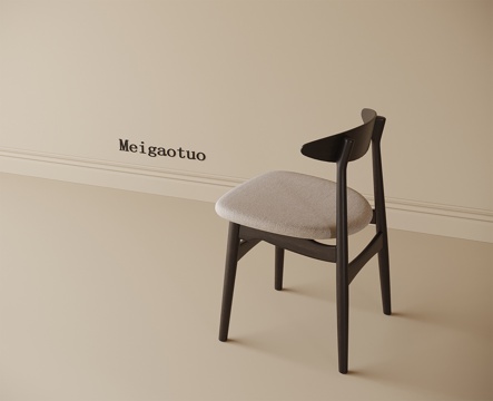 现代餐椅 单椅 书椅 茶椅su模型