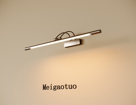 现代壁灯 镜前灯 画灯su模型