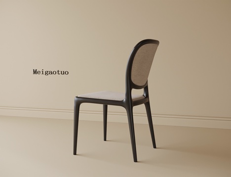 现代餐椅 单椅 书椅su模型