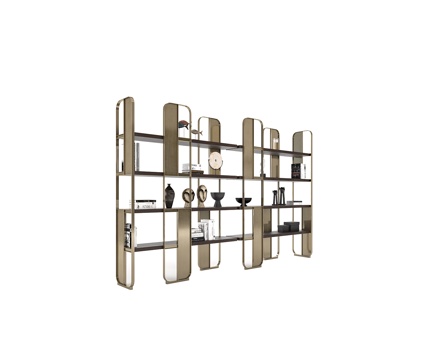  CAPITAL 轻奢书架3d模型 