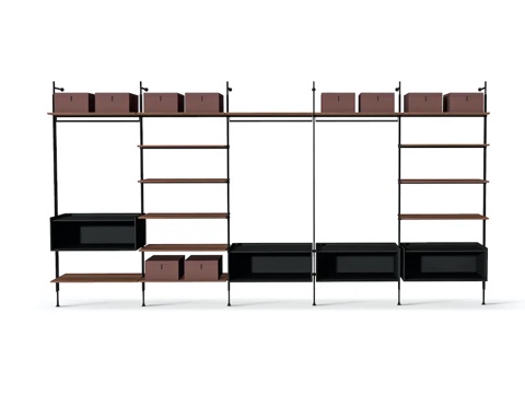  BONALDO 书架3d模型 