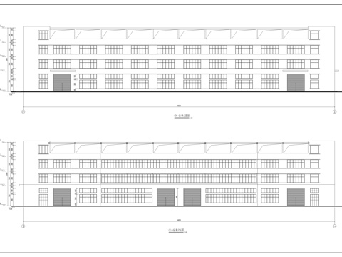 某五金公司厂房cad施工图