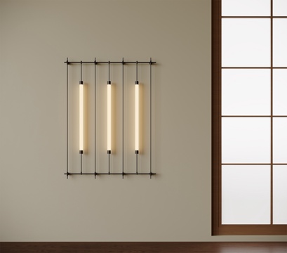 现代壁灯 户外壁灯su模型