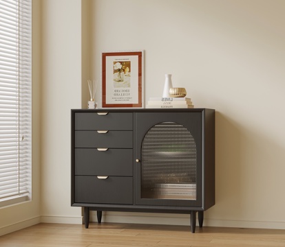 法式玄关柜 边柜 装饰柜su模型