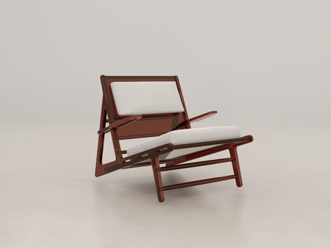 现代休闲椅su模型