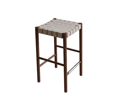 现代吧椅 高脚凳su模型