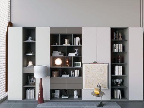 储物置物柜su模型