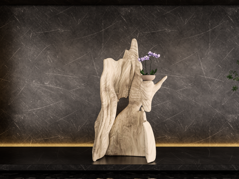 禅意雕塑 摆件 艺术雕塑 市政抽象雕塑 公园艺术雕塑 广场雕su模型