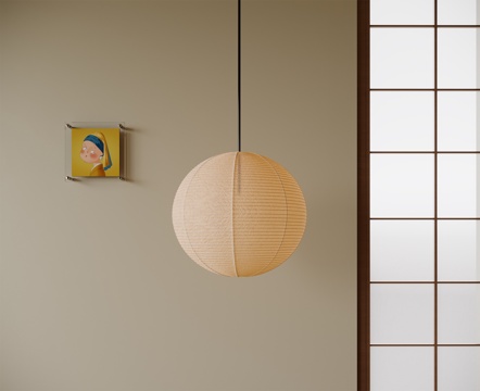 现代吊灯 餐厅吊灯 卧室吊灯 挂画su模型