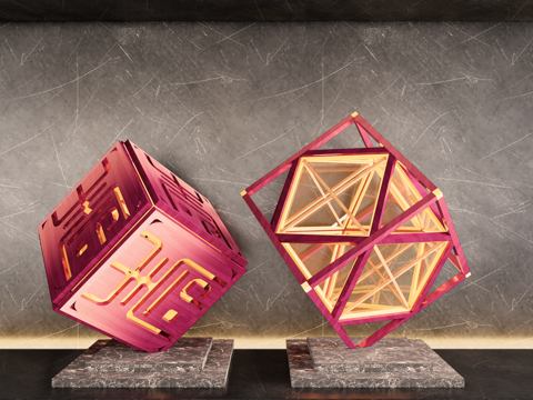 艺术雕塑 市政抽象雕塑 公园艺术雕塑 广场雕塑su模型