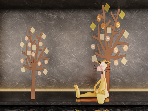 动物艺术雕塑 市政抽象雕塑 公园艺术雕塑 广场雕塑su模型