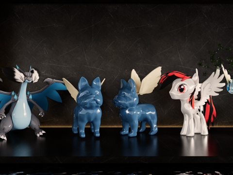 动物雕塑 狗雕塑 艺术雕塑 市政抽象雕塑 公园艺术雕塑 广场su模型