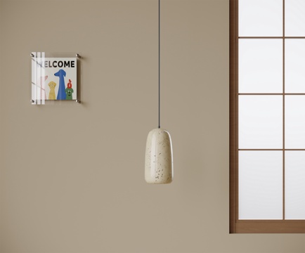 现代床头吊灯 吧台吊灯 小吊灯su模型