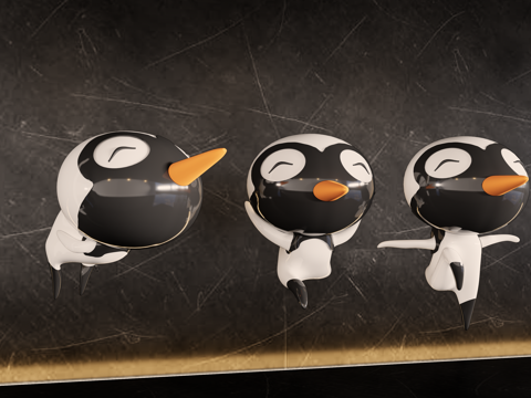 现代商业雕塑 动物雕塑 商业街小品 卡通雕塑su模型