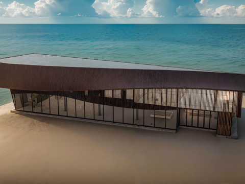 文化馆 科技馆 展厅su模型