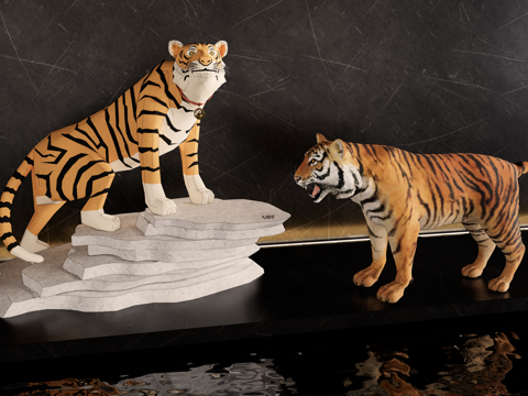 景观雕塑 商业雕塑 动物雕塑su模型