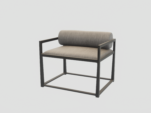 单人椅子su模型