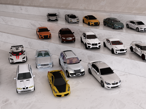 现代汽车su模型