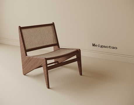 现代休闲椅 单椅su模型