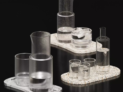  玻璃杯 杯子3d模型 