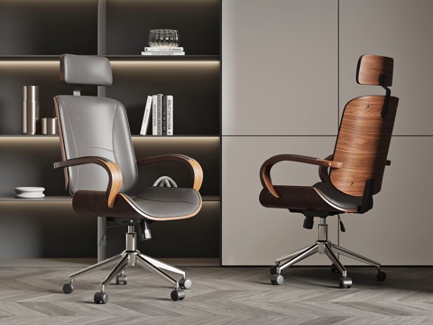 现代办公椅su模型