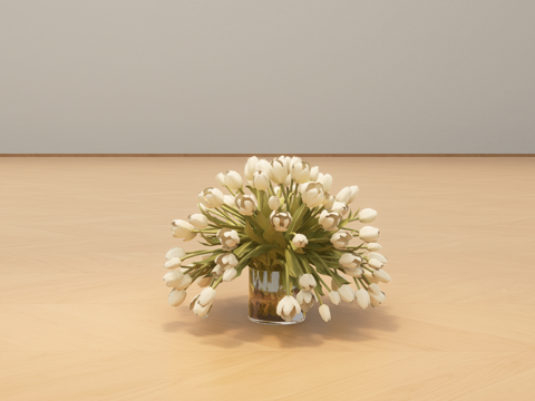 花瓶花卉su模型