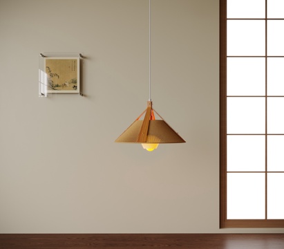 现代吊灯 挂画 床头吊灯 餐厅吊灯su模型