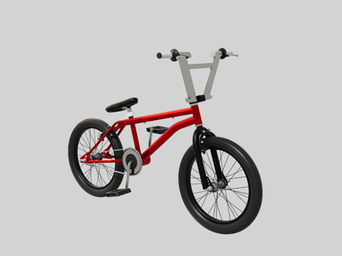 自行车su模型