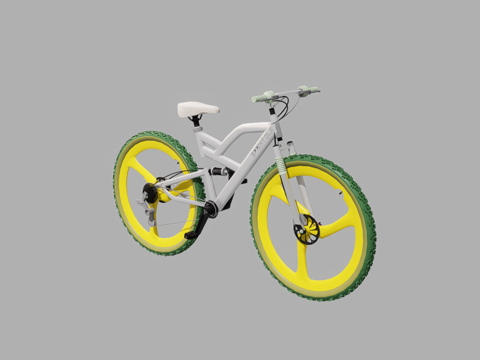 自行车su模型