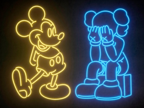  霓虹灯模块套装 1453d模型 