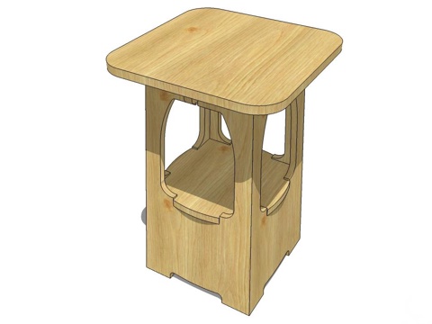 椅子 座椅 实木椅子 单椅 家居椅子 休闲凳子 凳子su模型