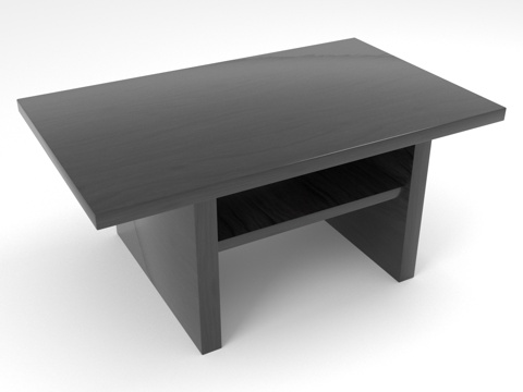  茶几 实木茶几 简约茶几 储物茶几 现代茶几3d模型 